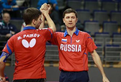 Алексей Ливенцов выиграл этап Мирового тура по настольному теннису в парном разряде